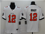 Tampa Bay Buccaneers #12 Tom Brady 2020 White Vapor Limited Jersey