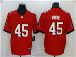 Tampa Bay Buccaneers #45 Devin White 2020 Red Vapor Limited Jersey