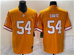 Tampa Bay Buccaneers #54 Lavonte David Orange Throwback Vapor F.U.S.E. Limited Jersey