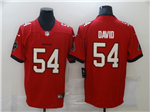 Tampa Bay Buccaneers #54 Lavonte David 2020 Red Vapor Limited Jersey