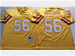 Tampa Bay Buccaneers #56 Hardy Nickerson Throwback Gold Jersey