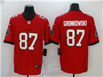Tampa Bay Buccaneers #87 Rob Gronkowski 2020 Red Vapor Limited Jersey