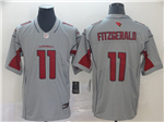 Arizona Cardinals #11 Larry Fitzgerald Gray Inverted Limited Jersey