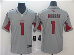 Arizona Cardinals #1 Kyler Murray Gray Inverted Limited Jersey