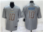 Los Angeles Chargers #10 Justin Herbert Gray Atmosphere Fashion Limited Jersey