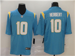 Los Angeles Chargers #10 Justin Herbert Powder Blue Vapor Limited Jersey