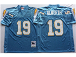 San Diego Chargers #19 Lance Alworth 1963 Throwback Powder Blue Jersey