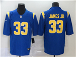 Los Angeles Chargers #33 Derwin James Jr. Royal Alternate Vapor Limited Jersey