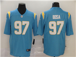 Los Angeles Chargers #97 Joey Bosa Powder Blue Vapor Limited Jersey