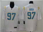 Los Angeles Chargers #97 Joey Bosa White Vapor Limited Jersey