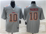 Kansas City Chiefs #10 Isaih Pacheco Gray Atmosphere Fashion Limited Jersey