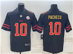 Kansas City Chiefs #10 Isaih Pacheco Black Gold Vapor Limited Jersey