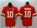 Kansas City Chiefs #10 Isaih Pacheco Red Vapor Limited Jersey