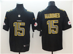 Kansas City Chiefs #15 Patrick Mahomes Black Vapor Impact Limited Jersey
