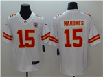 Kansas City Chiefs #15 Patrick Mahomes White Vapor Limited Jersey