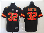 Kansas City Chiefs #32 Nick Bolton Black Vapor Limited Jersey