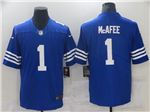 Indianapolis Colts #1 Pat McAfee Blue Alternate Vapor Limited Jersey