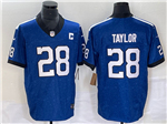Indianapolis Colts #28 Jonathan Taylor Indiana Nights Blue Vapor F.U.S.E. Limited Jersey
