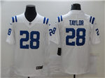Indianapolis Colts #28 Jonathan Taylor White Vapor Limited Jersey