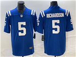 Indianapolis Colts #5 Anthony Richardson Blue Vapor Limited Jersey