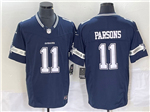 Dallas Cowboys #11 Micah Parsons Blue Vapor F.U.S.E. Limited Jersey