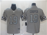 Dallas Cowboys #19 Amari Cooper 2019 Gray Gridiron Gray Limited Jersey