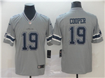 Dallas Cowboys #19 Amari Cooper Gray Inverted Limited Jersey
