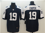 Dallas Cowboys #19 Amari Cooper Thanksgiving Blue Vapor Limited Jersey
