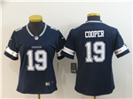Dallas Cowboys #19 Amari Cooper Women's Blue Vapor Limited Jersey
