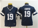 Dallas Cowboys #19 Amari Cooper Youth Blue Vapor Limited Jersey