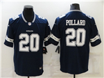 Dallas Cowboys #20 Tony Pollard Blue Vapor Limited Jersey