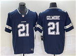 Dallas Cowboys #21 Stephon Gilmore Blue Vapor F.U.S.E. Limited Jersey