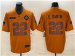 Dallas Cowboys #22 Emmitt Smith 2023 Brown Salute To Service Limited Jersey