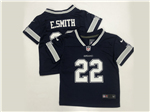 Dallas Cowboys #22 Emmitt Smith Toddler Blue Vapor Limited Jersey