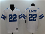 Dallas Cowboys #22 Emmitt Smith White Vapor Limited Jersey