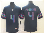 Dallas Cowboys #4 Dak Prescott Navy City Edition Limited Jersey