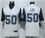Dallas Cowboys #50 Sean Lee White Color Rush Limited Jersey