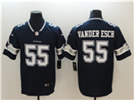 Dallas Cowboys #55 Leighton Vander Esch Blue Vapor Limited Jersey
