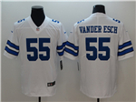 Dallas Cowboys #55 Leighton Vander Esch White Vapor Limited Jersey