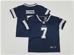 Dallas Cowboys #7 Trevon Diggs Toddler Blue Vapor Limited Jersey