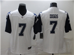 Dallas Cowboys #7 Trevon Diggs White Alternate Vapor Limited Jersey