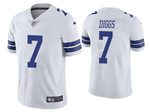 Dallas Cowboys #7 Trevon Diggs Youth White Vapor Limited Jersey
