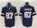Dallas Cowboys #87 Jake Ferguson Blue Vapor F.U.S.E. Limited Jersey