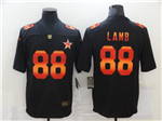 Dallas Cowboys #88 CeeDee Lamb Black Colorful Fashion Limited Jersey