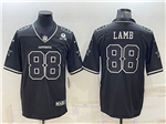 Dallas Cowboys #88 CeeDee Lamb Black Shadow Limited Jersey