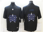 Dallas Cowboys #88 CeeDee Lamb Black Shadow Logo Limited Jersey