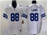Dallas Cowboys #88 CeeDee Lamb White Vapor F.U.S.E. Limited Jersey