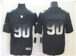 Dallas Cowboys #90 DeMarcus Lawrence Black Arch Smoke Limited Jersey