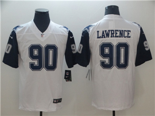 Dallas Cowboys #90 DeMarcus Lawrence White Color Rush Limited Jersey