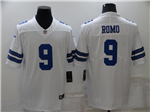 Dallas Cowboys #9 Tony Romo White Vapor Limited Jersey